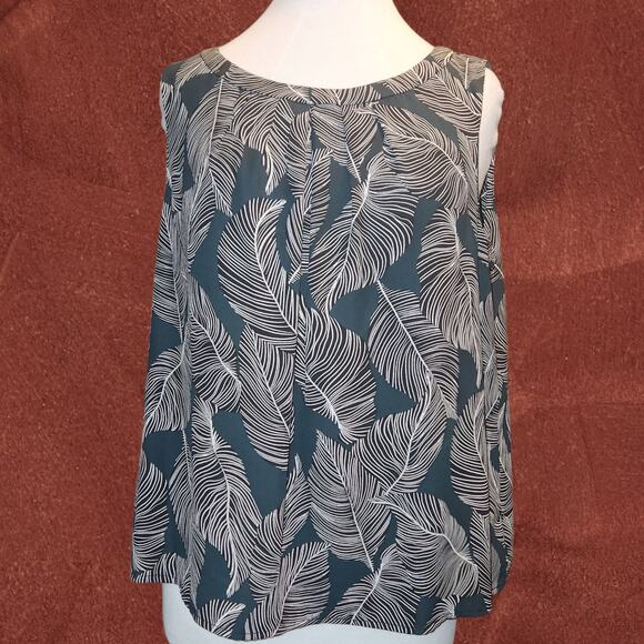 KASPER Sleeveless Blouse Size PXL - Picture 1 of 6